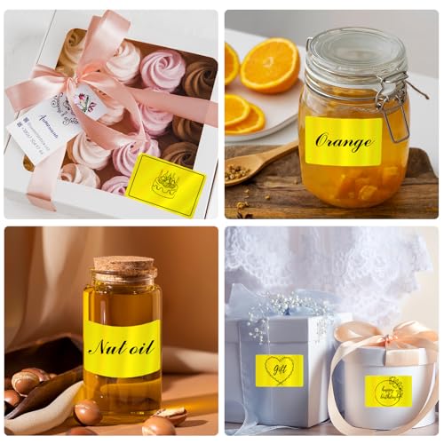 3x2 Inch Holographic Thermal Labels (Holographic Yellow-1 / 2*3 inch)