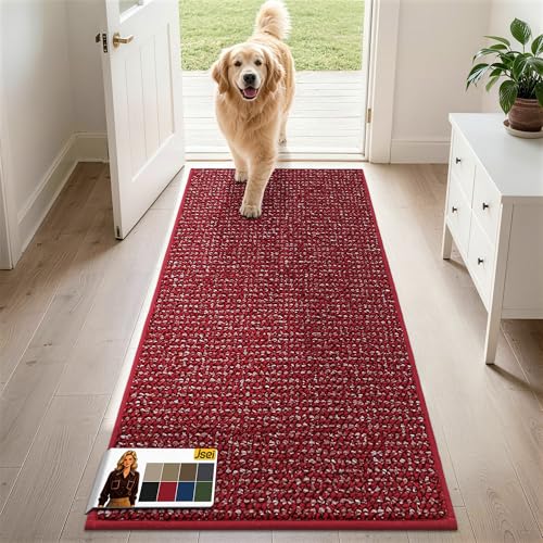 Dirt Trapper Door Mat 24" x 60" (Red / 24'' X 60'')
