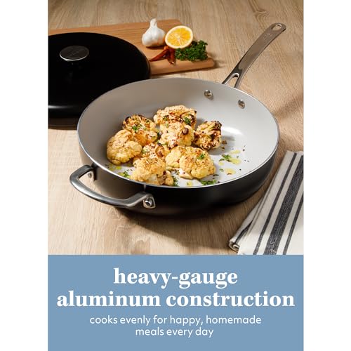 Kitchen Essentials Potluck Porch 4.5 Quart Sauté Pan (4.5-Quart Saute Pan / Black)
