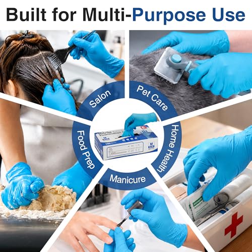 Medical Exam Glove (Blue / Medium)