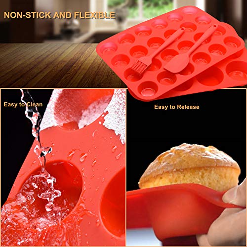 Silicone Muffin Pan Cupcake Set (2 Count)