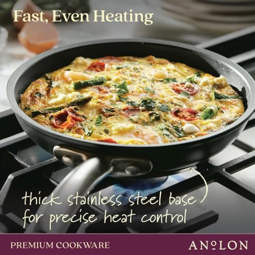 Accolade Forged Hard Anodized Nonstick Frying Pans (Skillet Set (10" & 12"))
