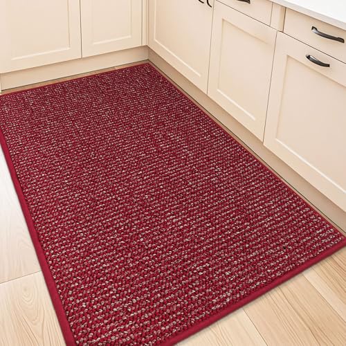 Kitchen Rugs 32"x48" (Red / 32" X 48" (Rectangular))