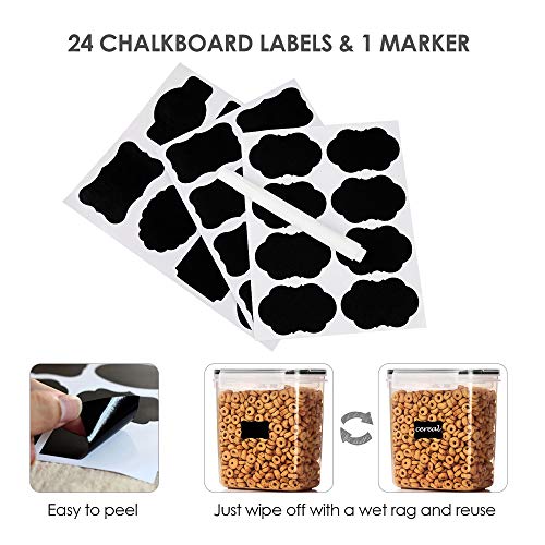 Airtight Food Storage Containers 6 Pieces