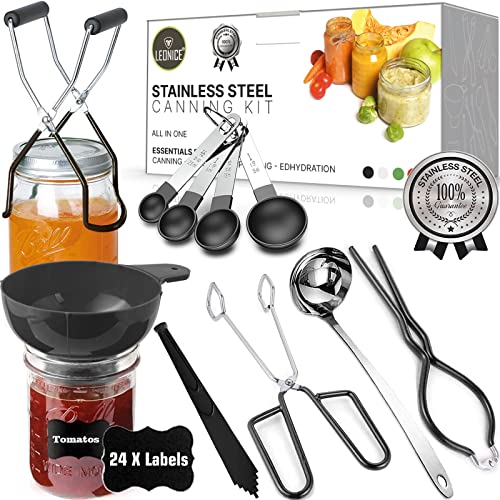 Canning Supplies (canning kit black)