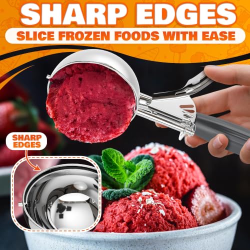 Large Ice Cream Scoop with Trigger Release