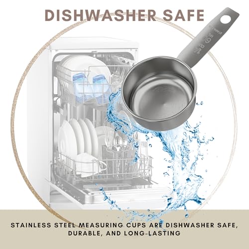 1 4 Cup Stainless Steel Measuring Cup (1/4 Cup)