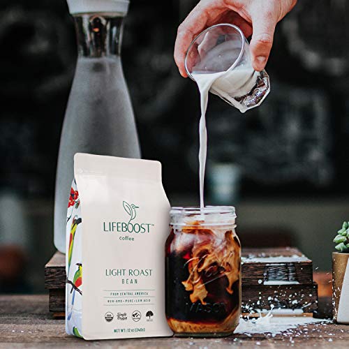 Light Roast Low Acid Coffee Beans (12 Ounce (Pack of 1))