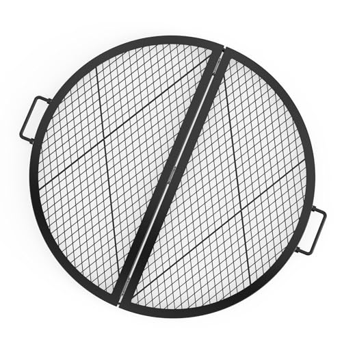 X Marks Fire Pit Grill Grate (30 Inch)