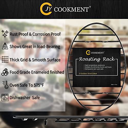 Roasting Rack with Integrated Feet (10*6.5inch)