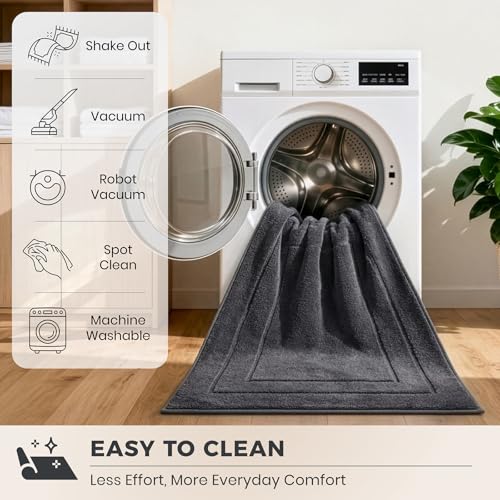 Dirt Trapping Door Mat Indoor Entrance (Grey / 20" X 31.5" (Rectangular))