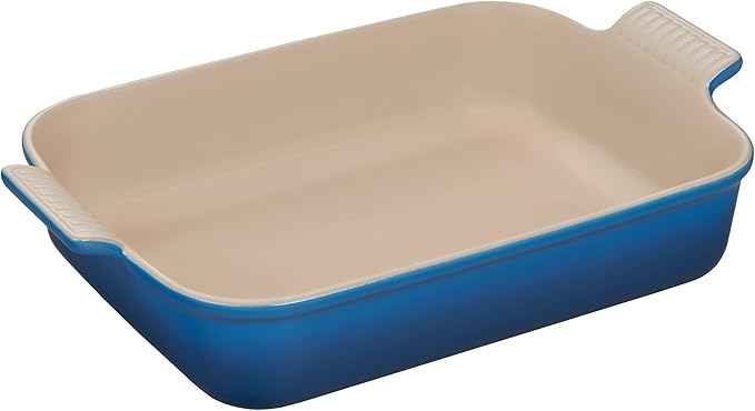 Le Creuset Stoneware Heritage Rectangular Dish, 4 qt. (12" x 9"), Marseille