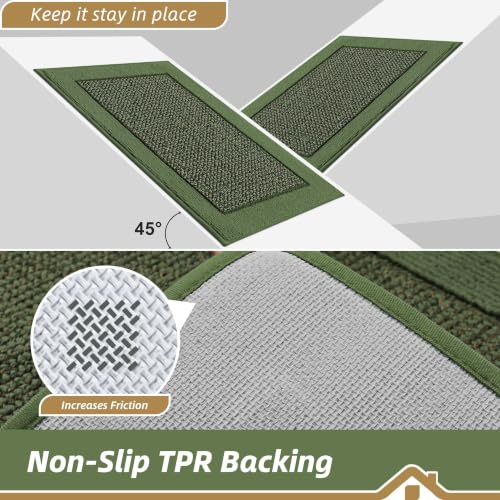 Indoor Door Mat 36" x 60" (Green / 36" X 60" (Rectangular))