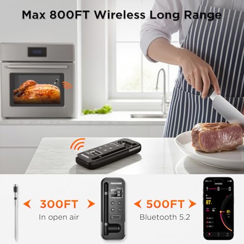 Bluetooth Meat Thermometer with Smart APP