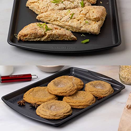 Nonstick Cookie Sheet 13" baking area (Small 13" x 11")