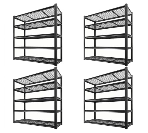 5 Tier Heavy Duty Garage Shelving (5T 55" W x 24" D x 84" H)