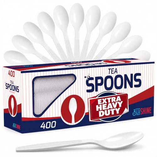 Extra Heavy Duty Plastic Teaspoons