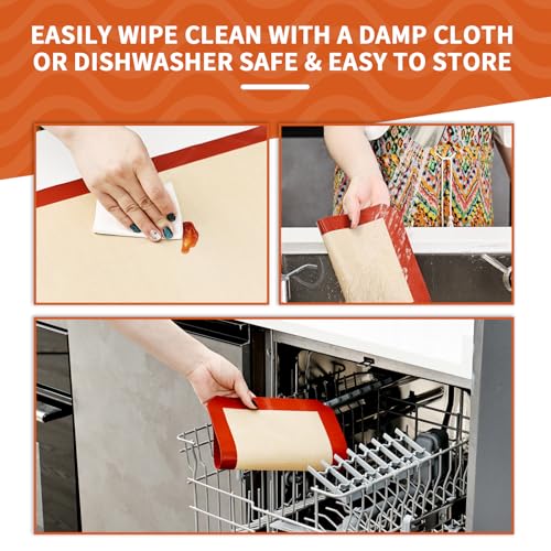 2 Pack Silicone Baking Mat
