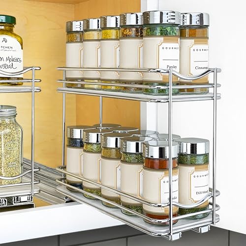 Pull Out Spice Organization for Cabinets