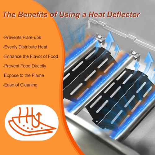 Grill Parts Replacement for Weber Genesis 300 Series E310 (Without grill grates)