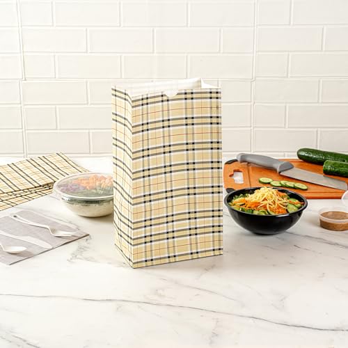 Paper Plaid Bag (12 lb / Plaid)