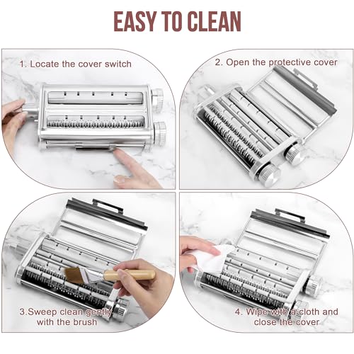 Pasta Maker Attachment for KitchenAid Stand Mixers