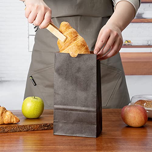 Bag Tek 4lb Paper Bags (4 lb / Black)