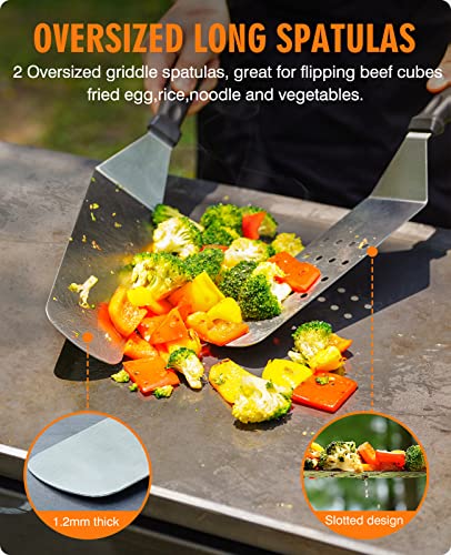 Black Griddle Accessories Kit (Black)