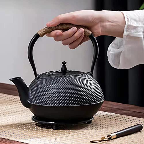 Cast Iron Mat with Rubber Pegs (Teapot Trivet 5.3 in)