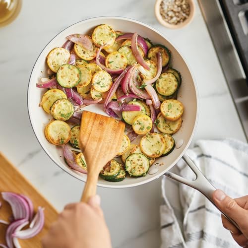 Hard Anodized Ceramic Nonstick Frying Pan (10 Inch)