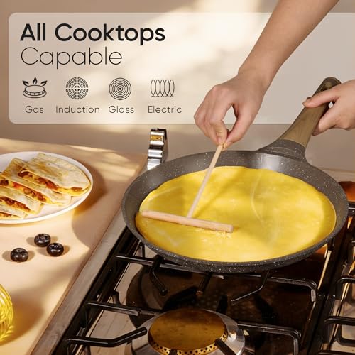 31pcs Pots and Pans Set (Dark Brown / 31 Piece)
