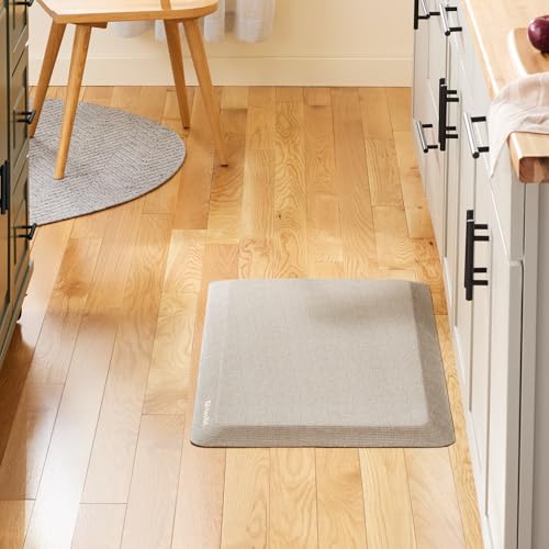 Gourmet Series Kitchen Comfort Gel Mat (Milkshake Tan / 39.8"L x 20"W x 0.8"Th)