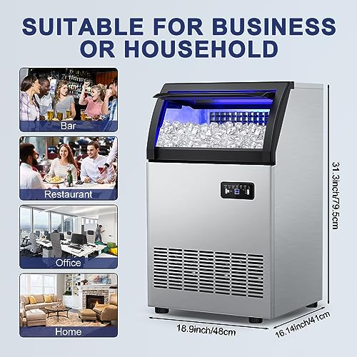 Commercial Ice Maker Machine 200Lbs