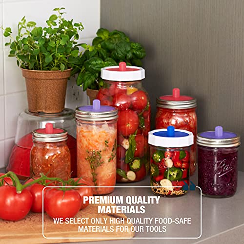 Complete Mason Jar Fermentation Kit (Regular Mouth)