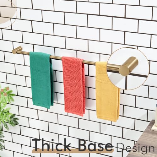 Towel Bars Champagne Bronze for Bathroom Wall Mounted 36 (Champagne Bronze / 36-Inch)