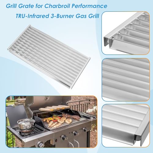17" Grill Grate for Charbroil Performance TRU (3-Pack SS)