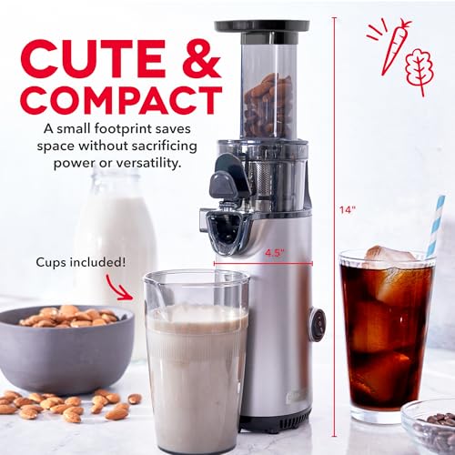 Deluxe Compact Cold Press Juicer (Compact / Graphite)