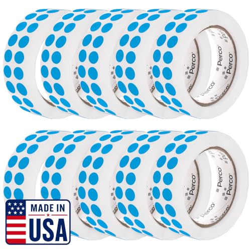 Light Blue Perforated Round Circle Dot Sticker 1 (Blue - Light / 0.5 Inch)