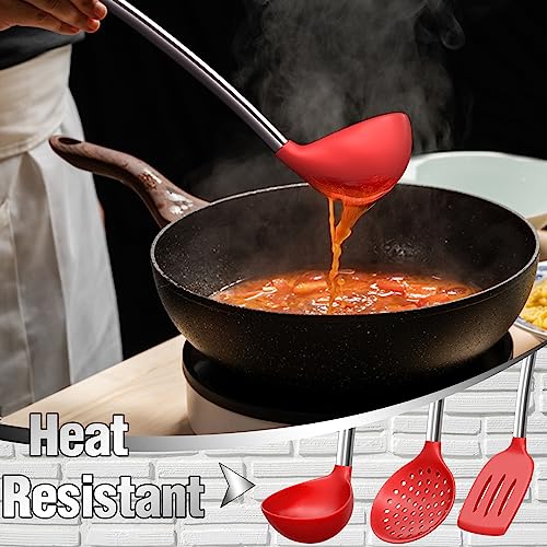 Kitchen Utensils Set (Red)