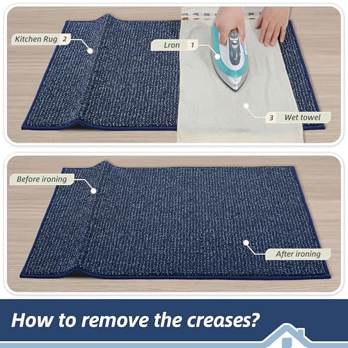 Kitchen Rugs 20"x32" (Blue / 20" X 32" (Rectangular))