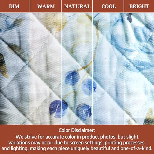 Maison d'Hermine Oven Gloves 100% Cotton Oven Mitt (046 - Lazy Summer Days / 7.5" x 13" (Oven Mitt))