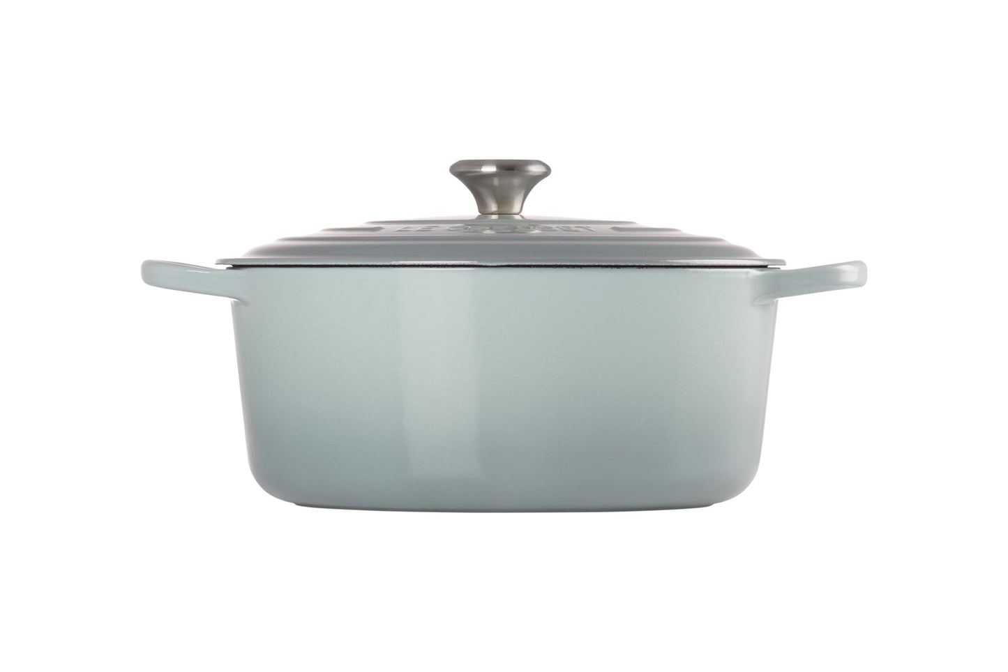 Enameled Cast Iron Round Dutch Oven (Sea Salt / 9 Qt)