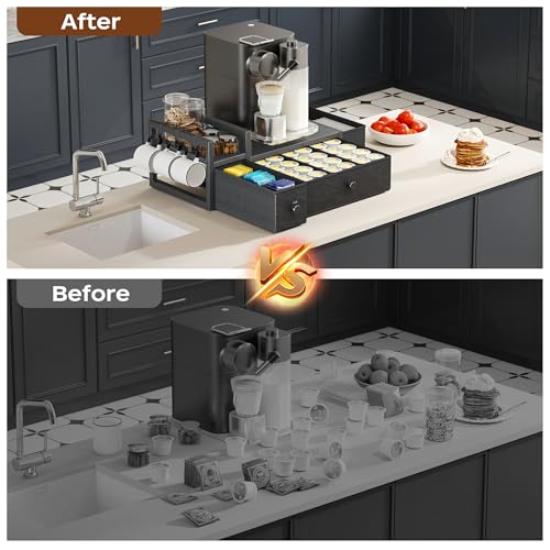 Coffee Pod Drawers (Black)