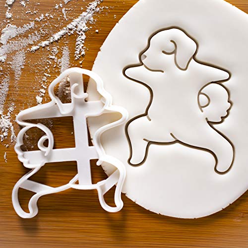 Set of 4 Yoga Dog cookie cutters