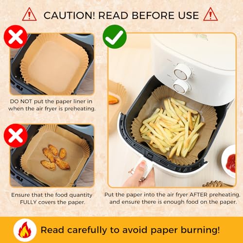 Air Fryer Liners Disposable (300 Count)