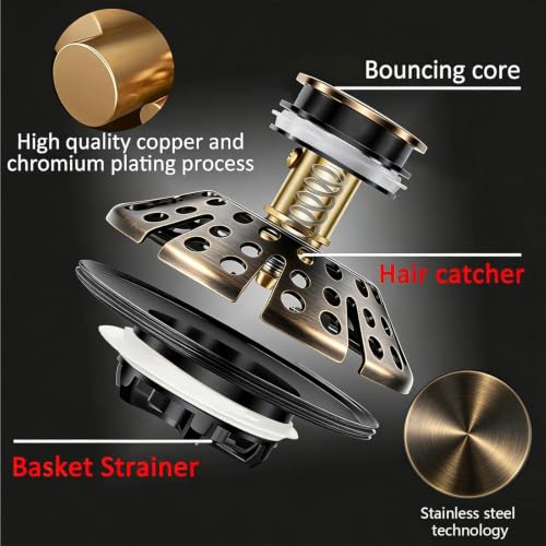 Bathtub Drain Stopper (Oil Rubbed Bronze)