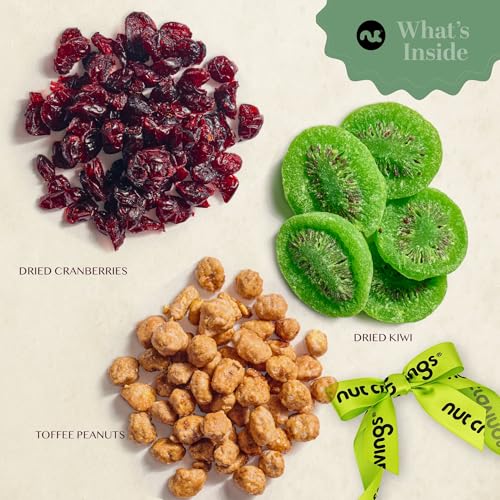 Dried Fruits & Mixed Nuts Acrylic Tower (Lucite Fruit & Nut Assortment)