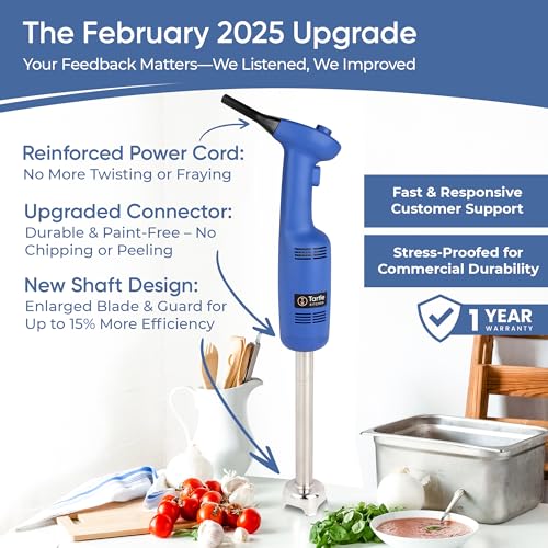 TK Commercial Immersion Blender 350W Light Duty for Restaurants