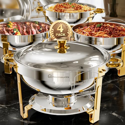 5QT Gold Chafing Dishes for Buffet