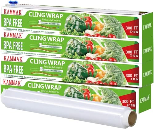 Plastic Wrap with Slide Cutter (4 Count)